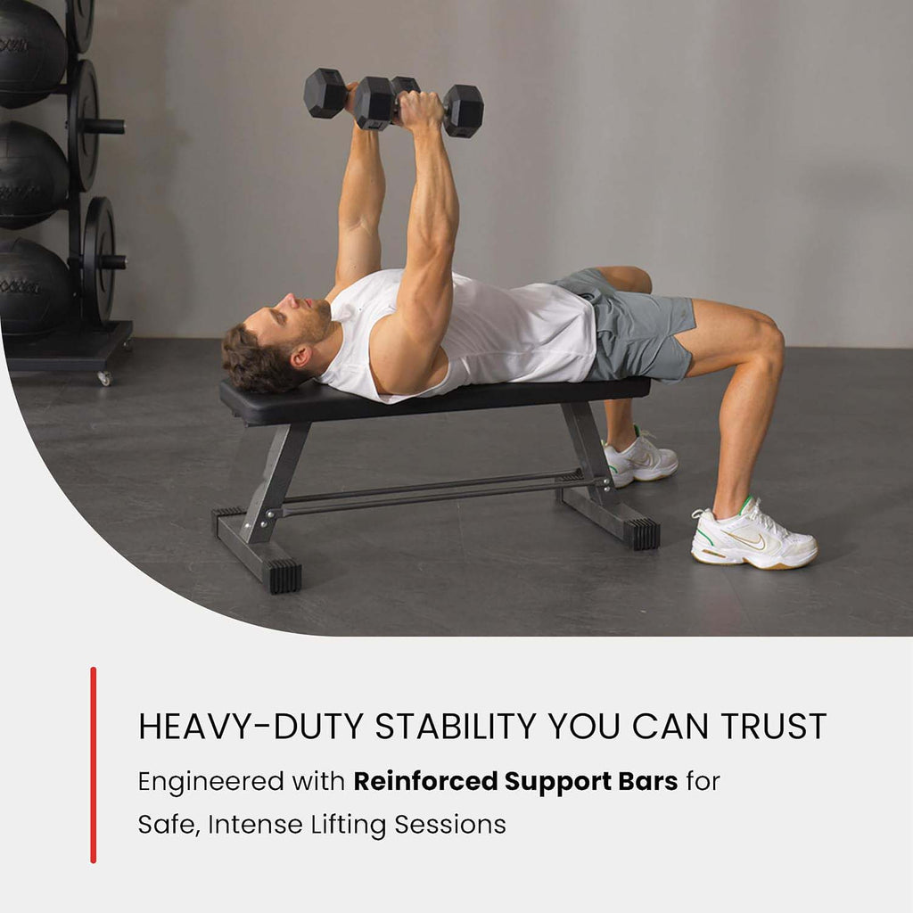 1000‑LBS Essential Flat Weight Bench