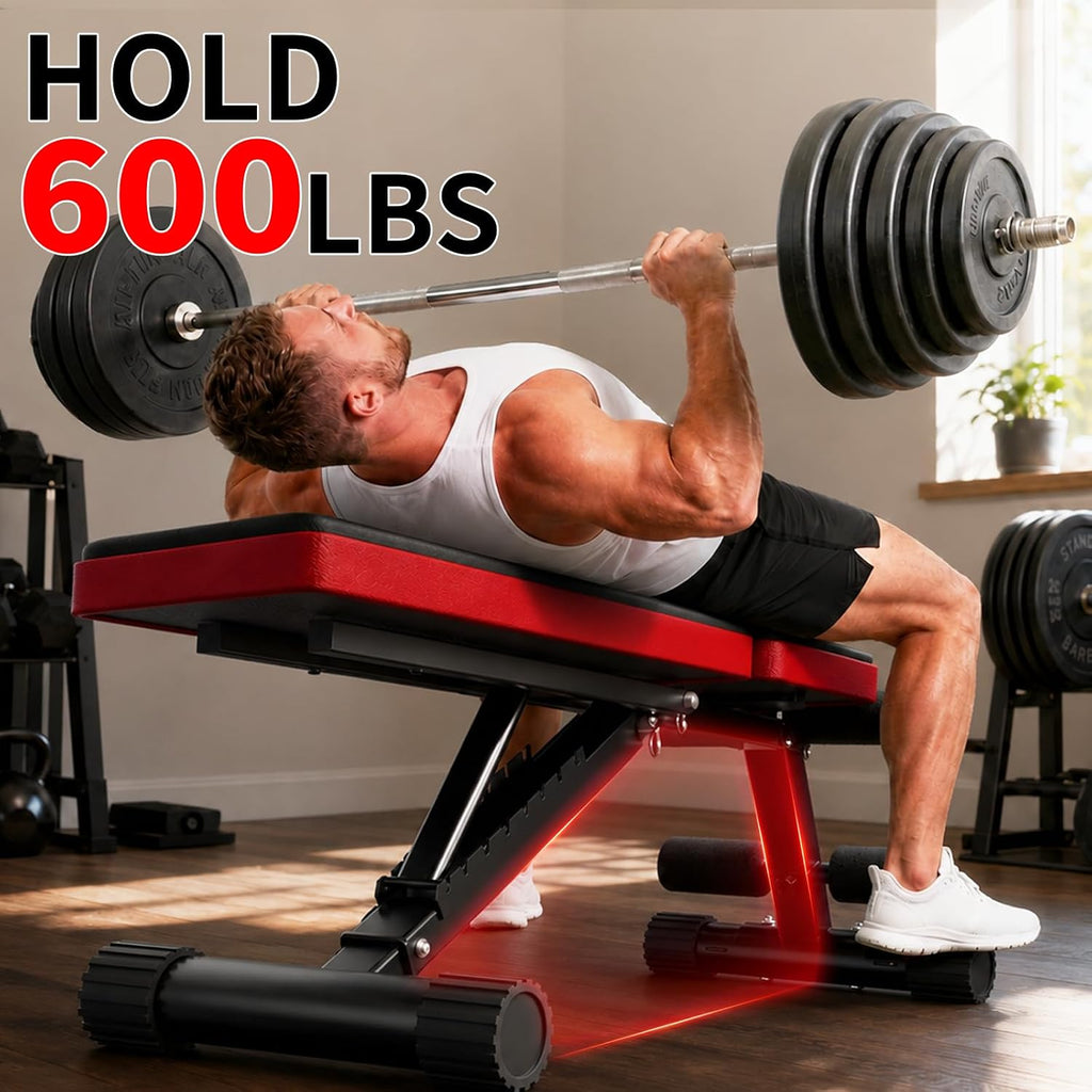 660‑LBS Multi‑Functional Adjustable Weight Bench