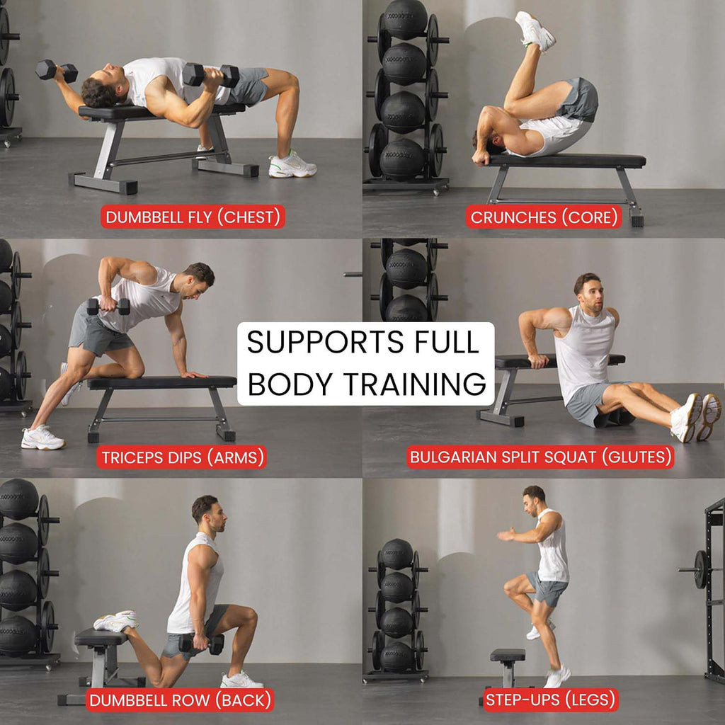 1000‑LBS Essential Flat Weight Bench