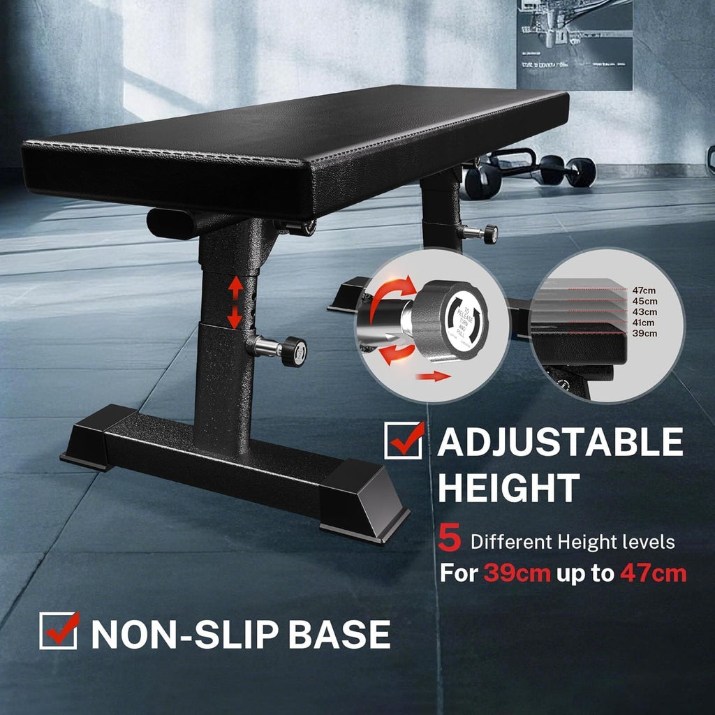 1300‑LBS Foldable Flat Weight Bench