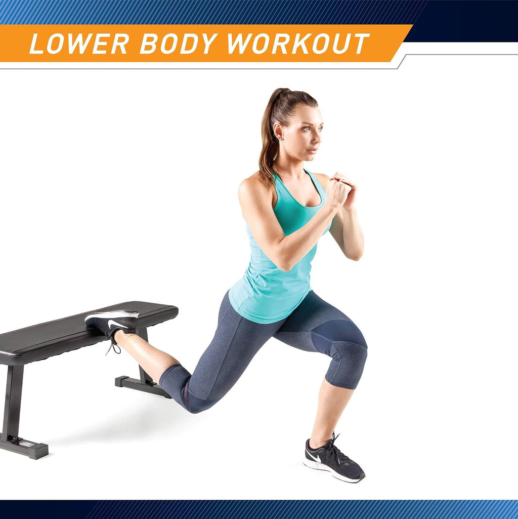 Flat Utility Weight Training Bench